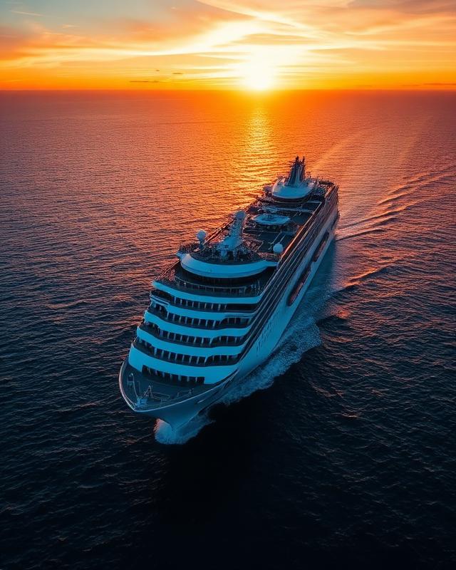 The cruise ship: spoil yourself
