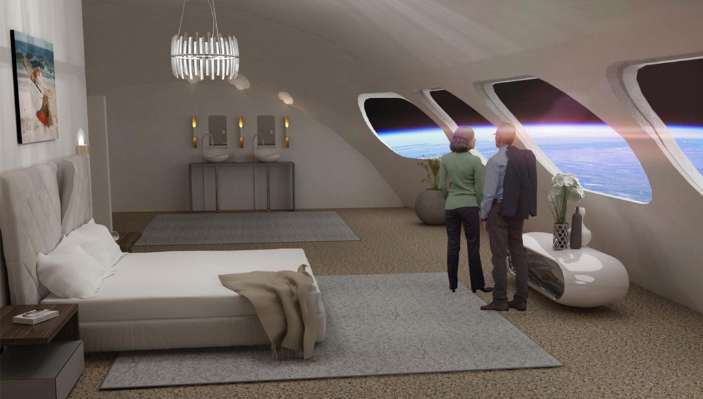 A private room on the moon